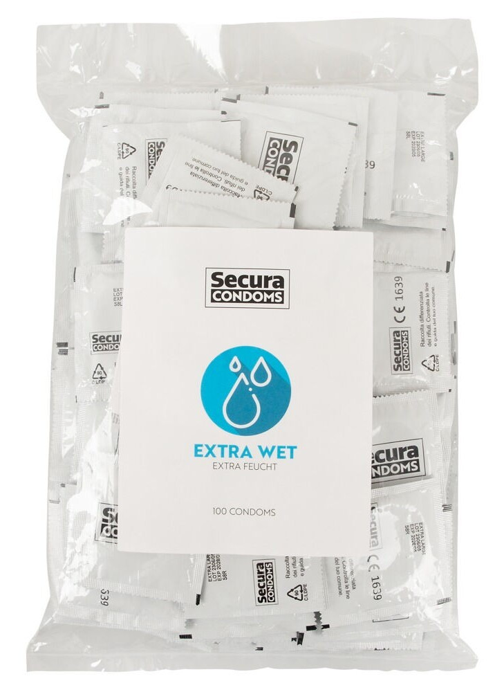 Secura Extra Wet 100pcs Bag